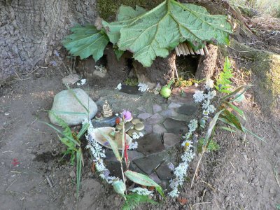 Faerie house making