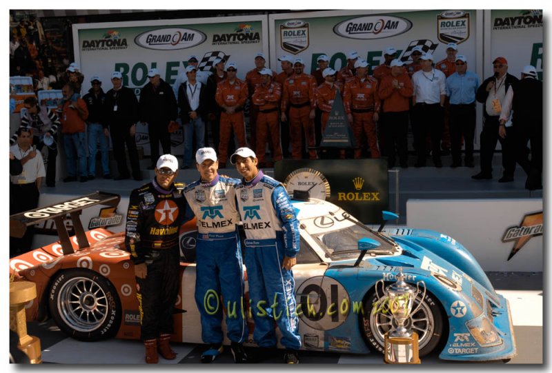 #01 TELMEX Chip Ganassi with Juan Pablo Montoya ,  Felix Sabates Lexus Riley: Scott Pruett, Salvador Duran