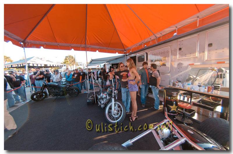 Mickey Rourke @ Exile Cycles (Main Street Daytona)