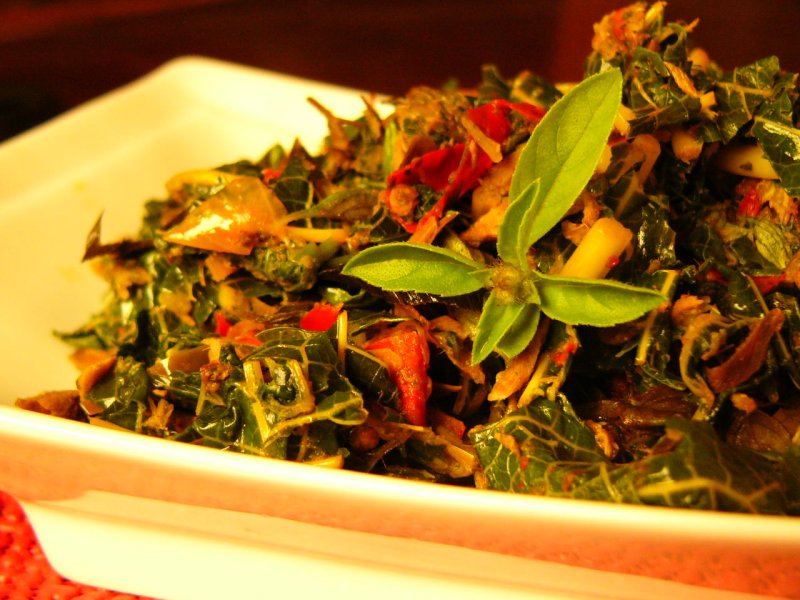 Tumis Daun Pepaya