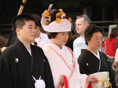 Wedding Ceremony in Meiji Jinggu