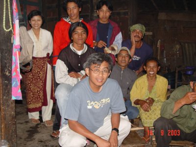 Bersama Keluarga Pak Sarimin - Kuncen Merapi Pos Selo