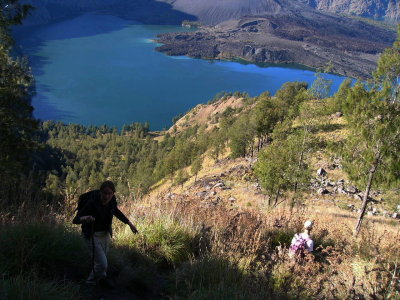 Plawangan Senaru menuju Danau