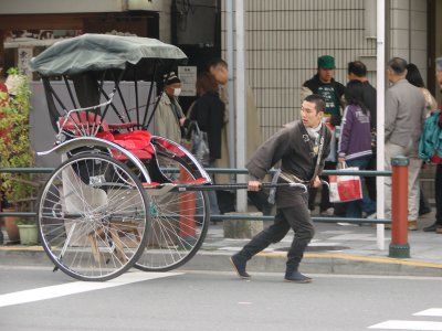 Rickshaw in Asakusha