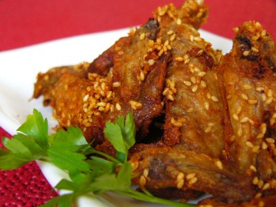 Chicken Wing Tabur Wijen