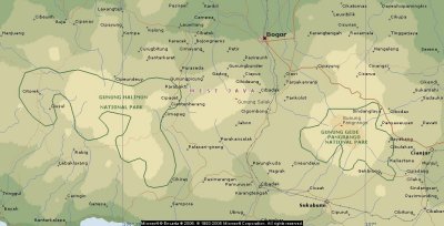 Halimun Map