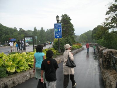 hujan lokal tiupan air terjun