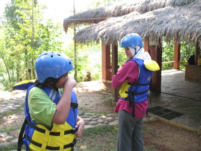 siap ber arung jeram