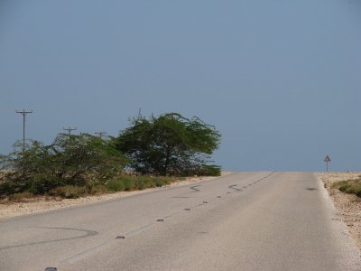 Road to North Alkhor Beach