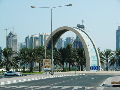 Doha Rainbow Roundabout