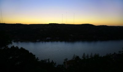 Sunset from Mount Bonnell