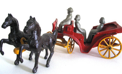 antique cast iron toy