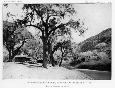 San Francisco River at Evans Point