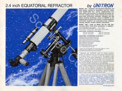 Unitron 2.4 inch Model #128