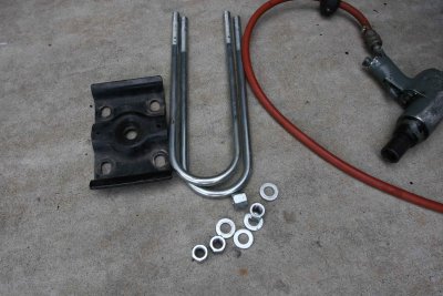 These won't be needed anymore, Square U-bolts will be used to go over the Spring