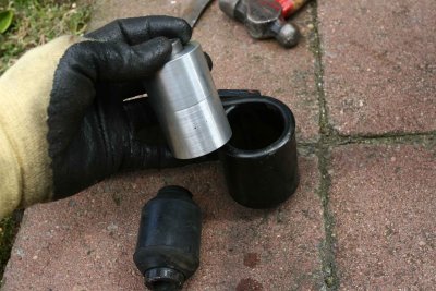 A New Aluminum Bushing and Sleeve are Supplied