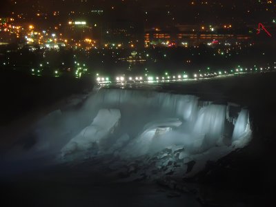 White Lights on the American Falls