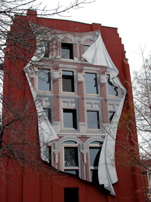 Mural, back of Flatiron Building