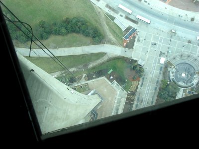 View through the floor