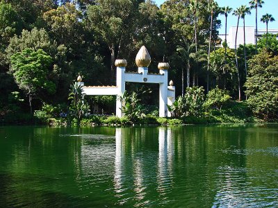 Golden Lotus Archway