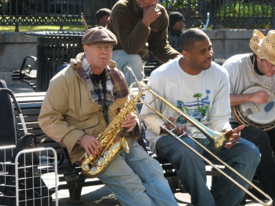 Musicians in Jackson Square 2