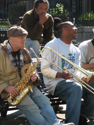 Musicians in Jackson Square 3