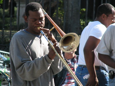 Musicians in Jackson Square 5