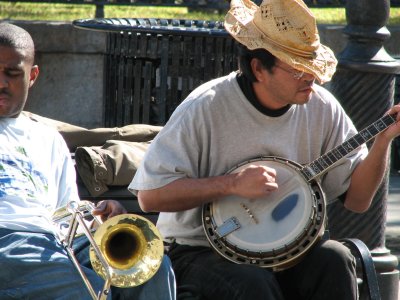 Musicians in Jackson Square 6