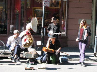 Musicians on Royal St. 1