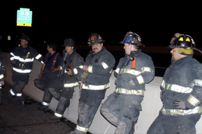 engine 1, ladder 10, rescue 5 still: mva rollover i-95 north 10 june 07
