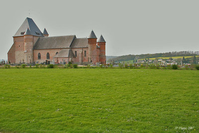 Eglise fortifie de Beaurain (Aisne)
