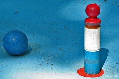 Le jeu de boules des Champs Elyses