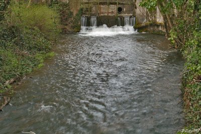 Retenue d'eau  l'ancien moulin de Vermand
