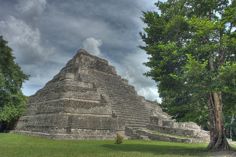 Pyramid at Chacchoben
