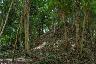 Pyramid before restoration