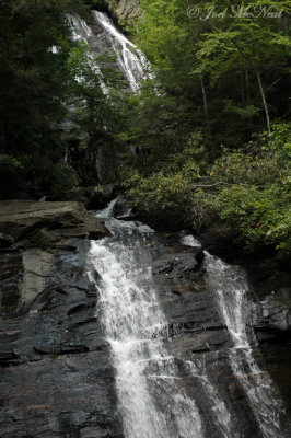 left falls of Anna Ruby Falls