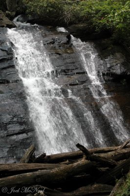 left falls of Anna Ruby Falls