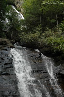 left falls of Anna Ruby Falls
