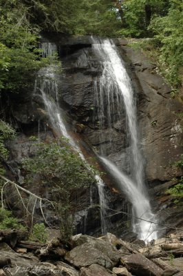 right falls of Anna Ruby Falls