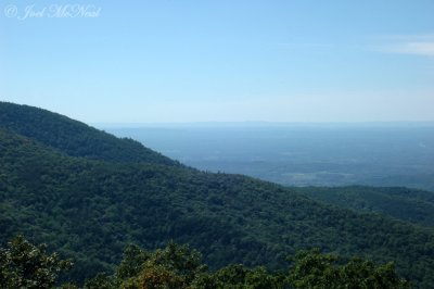 Outlook over Mill Creek from Cohutta Wilderness