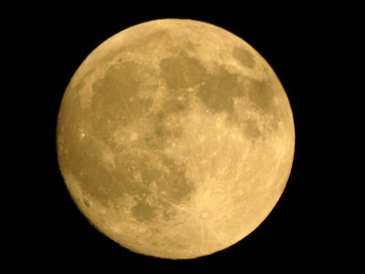 Moon, taken through spotting scope