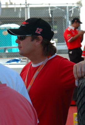 Jimmy Vasser in after race thought