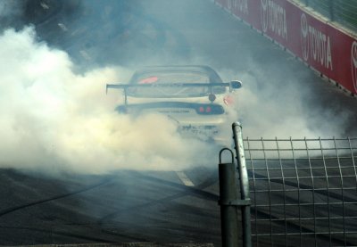 Drifter lights it up