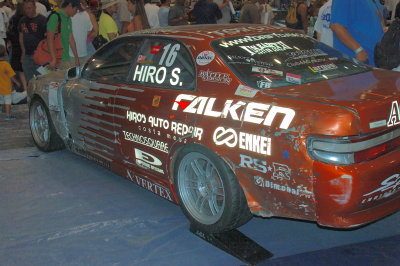 Close-up drifter