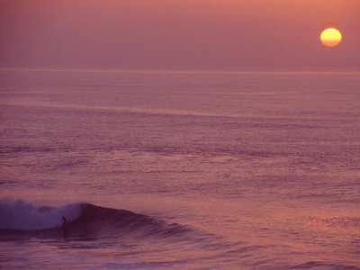 Sunset wave