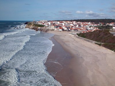 Beach from the air