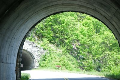 from one tunnel to another.