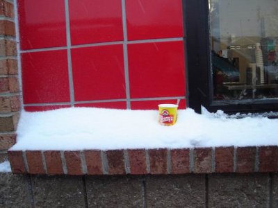 geez. i bet that is frozen