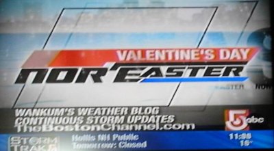 The Valentine's Day Nor'Easter....