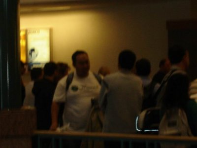see, there he is. now there's a pause in pictures here as we RUSH over to the arena in las cruces